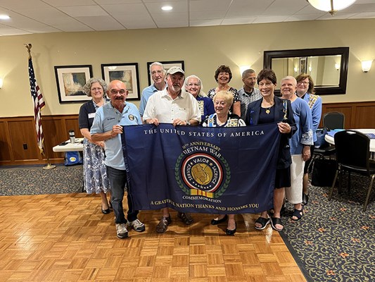 Honorary Partner ceremony for the MA VVA State Council by the MA State Society NSDAR.